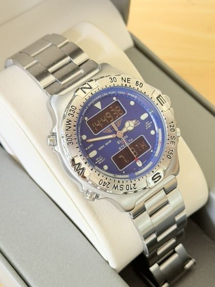 ELGIN Aero Gear Stealth 1864 Watch Timepiece Multi Function Analog Digital รูปที่ 5