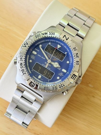 ELGIN Aero Gear Stealth 1864 Watch Timepiece Multi Function Analog Digital รูปที่ 6