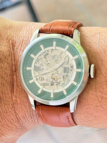 FURBO Design Gear GEAR Auto Skeleton Men’n Watch NF04W-SSGR รูปที่ 15