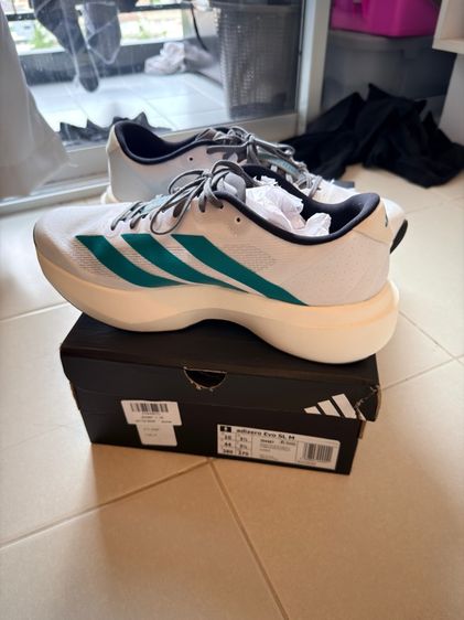 Adidas Adizero EVO SL ของใหม่แท้ 100เปอร์เซ็นสี White Green รูปที่ 6