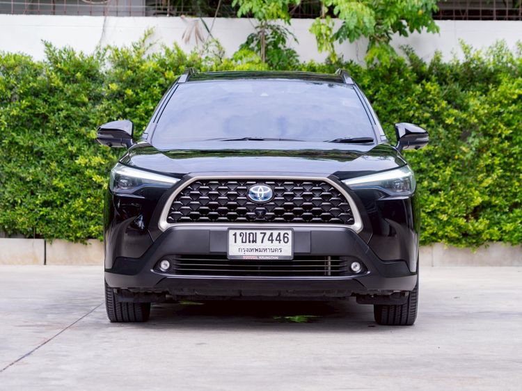 Toyota Corolla Cross 2020 1.8 Hybrid Premium Safety Utility-car ไฮบริด ไม่ติดแก๊ส เกียร์อัตโนมัติ ดำ รูปที่ 2