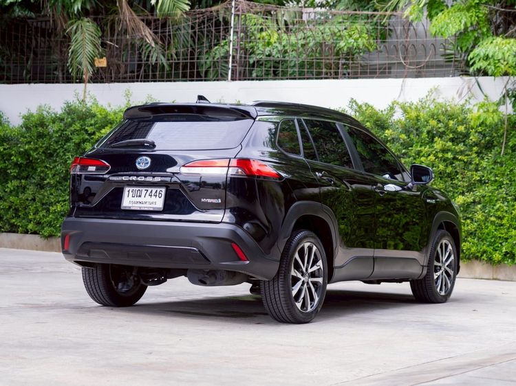 Toyota Corolla Cross 2020 1.8 Hybrid Premium Safety Utility-car ไฮบริด ไม่ติดแก๊ส เกียร์อัตโนมัติ ดำ รูปที่ 4