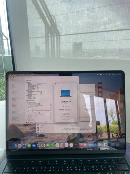 แมค โอเอส MacBook Air m2 13 นิ้ว แรม 8 Storage 256 GB