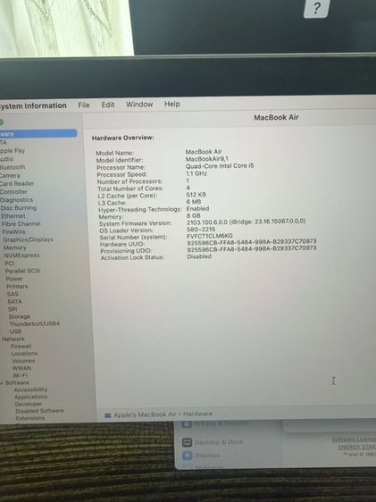 Macbook Air 13นิ้ว 2020 รูปที่ 3