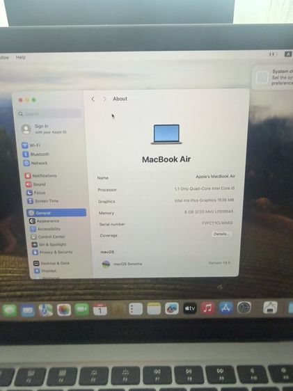 Macbook Air 13นิ้ว 2020 รูปที่ 4