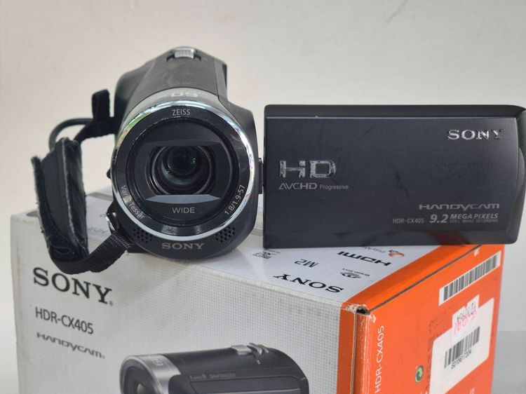 Sony Handycam HDR-CX405 กล้องวิดีโอ Full HD ซูมไกล 60x พร้อมกล่อง