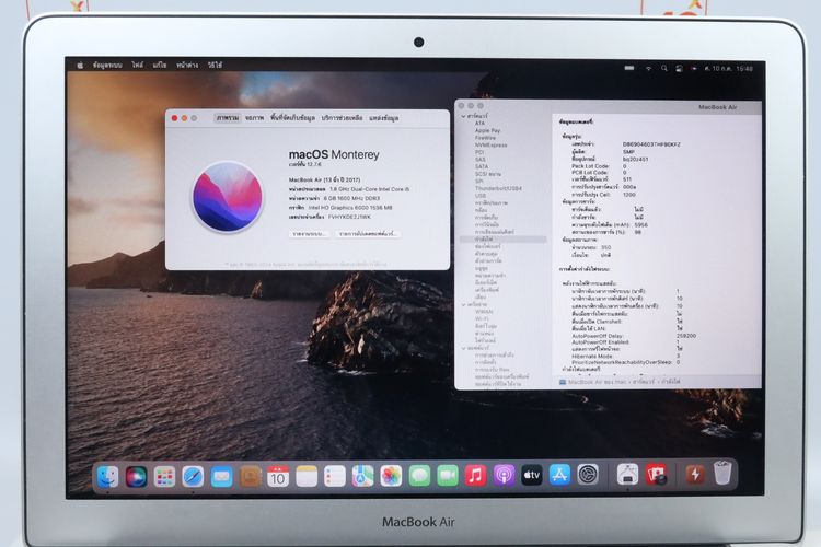 MacBook Air 13" Intel Core i5 2017 8.128GB  รูปที่ 2