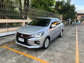 MITSU  ATTRAGE 1.2 GLS 2019 รถเจ้าของเดียว รถสวย ไม่มีชน ปุ่มสตาร์ท ล้อแม็ก พวงมาลัยหุ้มหนัง ไฟเลี้ยวกระจกมองข้าง+พับเก็บได้ ยาง DUNLOP ใหม่