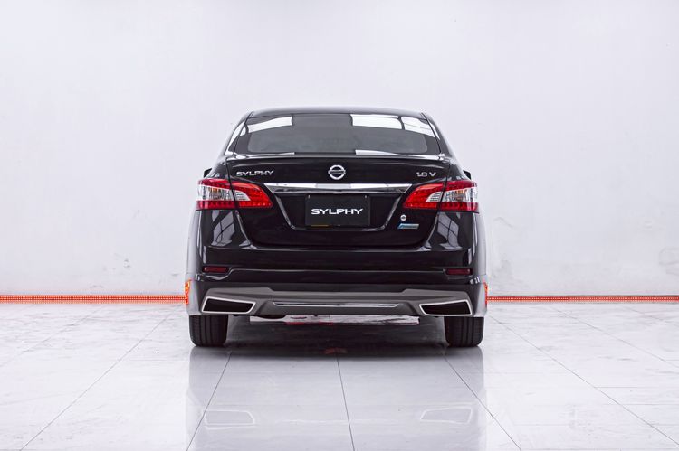 Nissan Sylphy 2014 1.8 V Sedan เบนซิน ไม่ติดแก๊ส เกียร์อัตโนมัติ ดำ รูปที่ 4