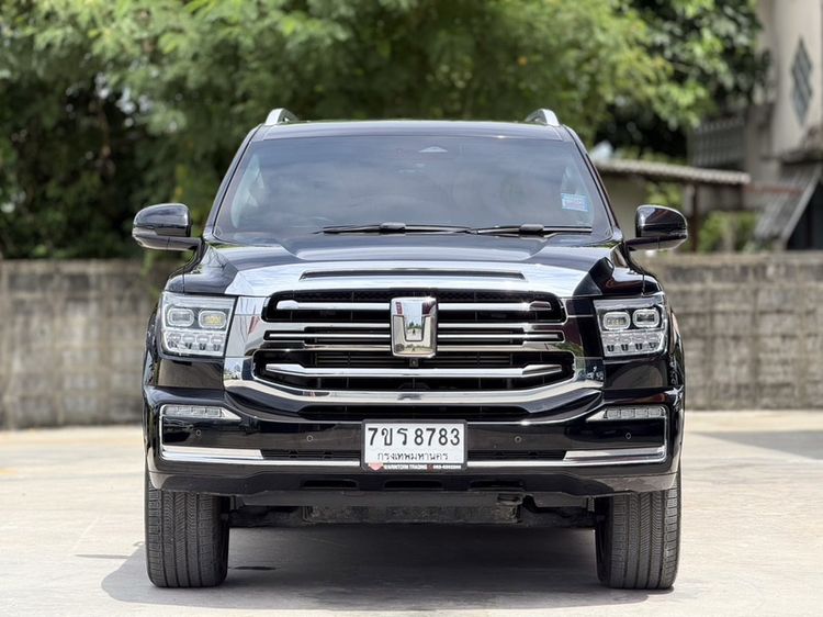 GWM TANK 500 2023 HEV Ultra 4WD Utility-car ปลั๊กอินไฮบริด (PHEV) ไม่ติดแก๊ส เกียร์อัตโนมัติ ดำ รูปที่ 2