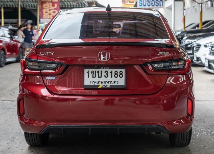 Honda City 2021 1.0 RS Sedan เบนซิน ไม่ติดแก๊ส เกียร์อัตโนมัติ แดง รูปที่ 4