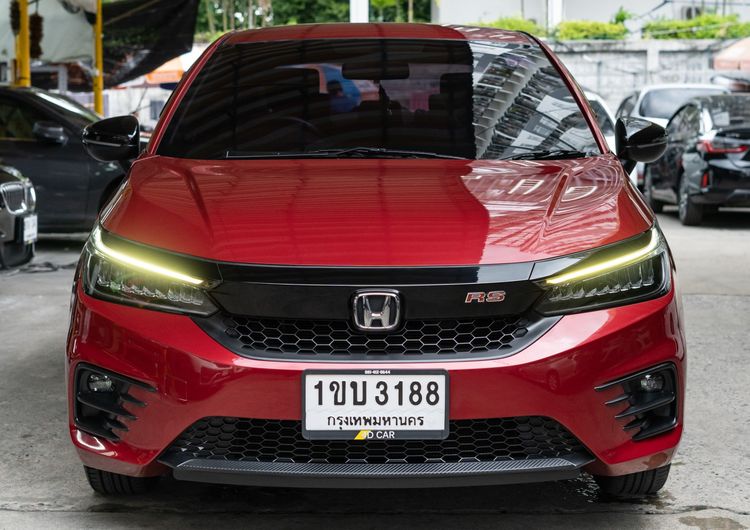 รถ Honda City 1.0 RS สี แดง