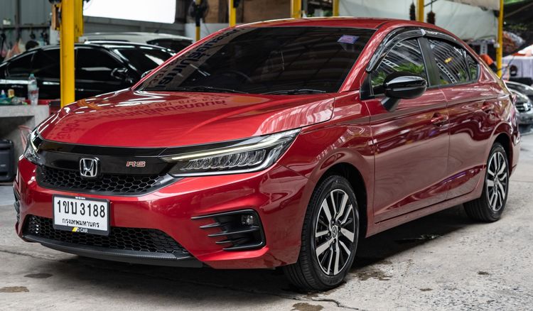 Honda City 2021 1.0 RS Sedan เบนซิน ไม่ติดแก๊ส เกียร์อัตโนมัติ แดง รูปที่ 2