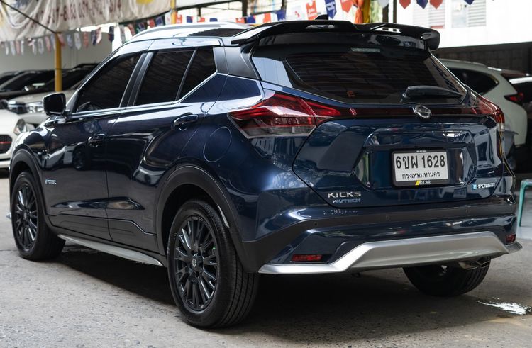 Nissan Kicks 2022 1.2 Autech Sedan ไฮบริด ไม่ติดแก๊ส เกียร์อัตโนมัติ น้ำเงิน รูปที่ 3