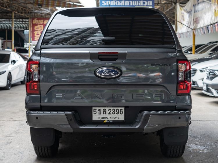 Ford Ranger 2024 2.0 Hi-Rider Sport Pickup ดีเซล ไม่ติดแก๊ส เกียร์อัตโนมัติ เทา รูปที่ 4