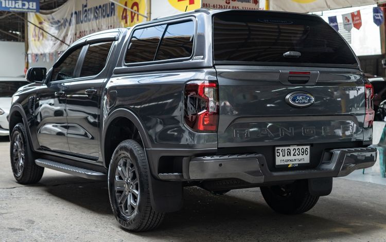 Ford Ranger 2024 2.0 Hi-Rider Sport Pickup ดีเซล ไม่ติดแก๊ส เกียร์อัตโนมัติ เทา รูปที่ 3