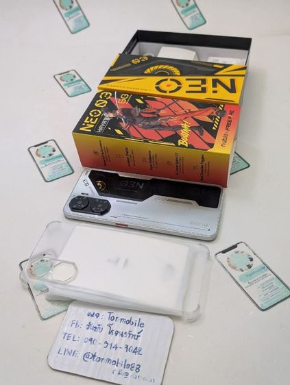 ขาย เทิร์น Nubia Neo 3 5G Ram 8 Rom 256 ศูนย์ไทย สภาพสวย อุปกรณ์ครบยกกล่อง ประกันยาว เพียง 4,790 บาท ครับ