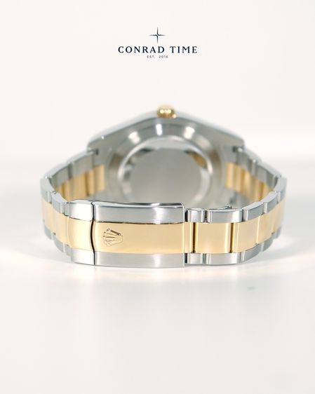 Rolex Datejust ll 116333 Grey Wimbledon Dial Two-Tone Oyster 2014 41mm. Fullset  รูปที่ 10