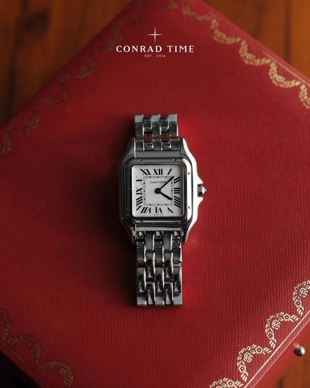 Cartier Panthère WSPN0007 Medium Silver Dial Stainless steel 2023 27 x 37 mm. Fullset