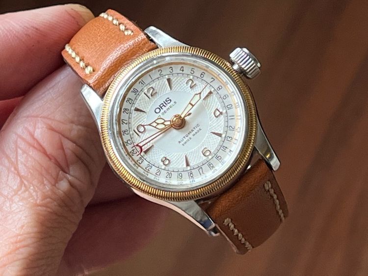 Oris Big Crown วันที่ก้ามปู ผู้หญิง 28มม รูปที่ 10