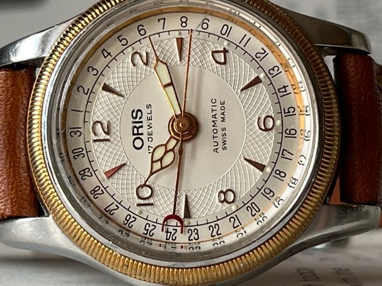 Oris Big Crown วันที่ก้ามปู ผู้หญิง 28มม รูปที่ 8