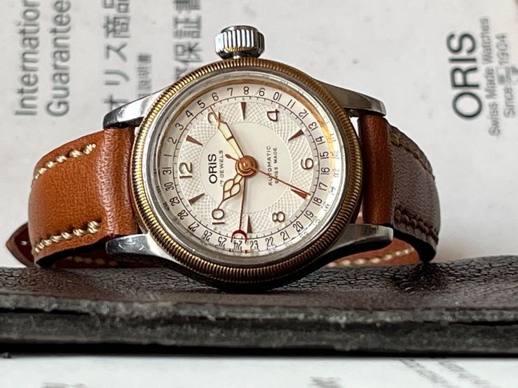 Oris Big Crown วันที่ก้ามปู ผู้หญิง 28มม รูปที่ 2