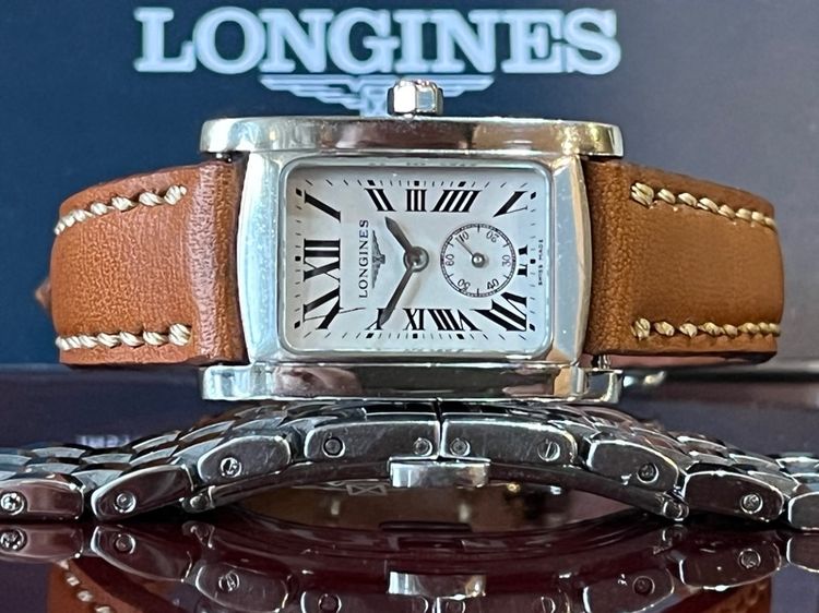 รับเทรด Longines Dolce Vita Small Second Lady สาย 3เส้น Full Set
