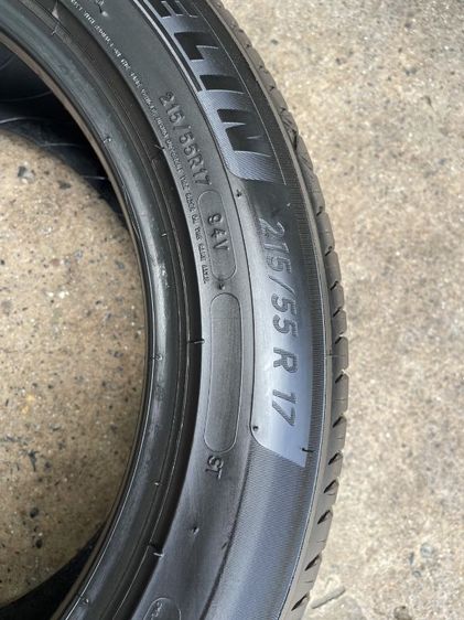 ยาง Michelin Primacy4 215 55 17 ปี 25 ชุด 6900 บาทคะ   ไร้ปะ ไร้ตำหนิ สภาพยาง90% รูปที่ 9