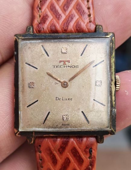 อื่นๆ ทอง นาฬิกา Vintage Technos Deluxe Goldfield G20 ระบบไขลาน สวยหายากเลย ราคาแบ่งปันครับ