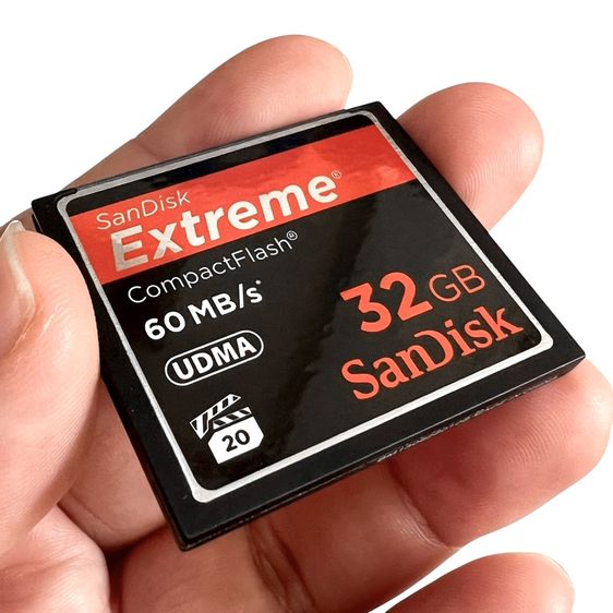 CF CARD SanDisk Extreme 32GB 60MB/s 400X มือสองสภาพดี รูปที่ 5