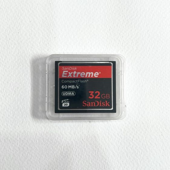 เมมโมรี่การ์ด 32 กิกะไบต์ CF CARD SanDisk Extreme 32GB 60MB/s 400X มือสองสภาพดี