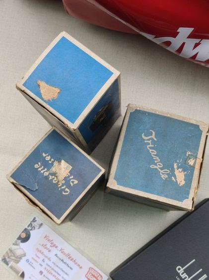 🏴󠁧󠁢󠁥󠁮󠁧󠁿Vintage 1970s John Player Special (JPS) Table Lighter & Ashtray 3-Piece Boxed Set รูปที่ 7
