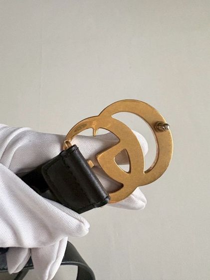 Gucci Belt 3 cm.Size 80/32 รูปที่ 3