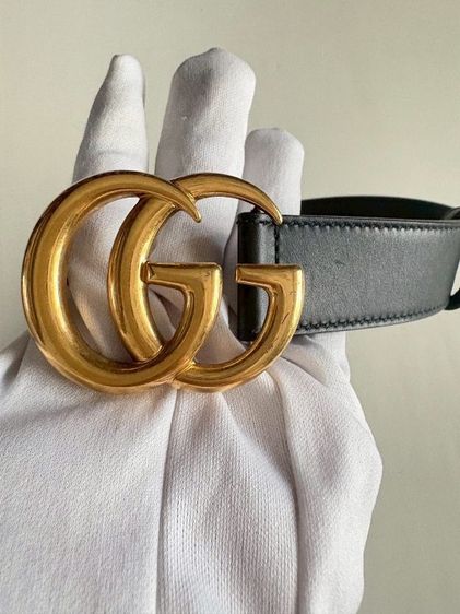 Gucci Belt 3 cm.Size 80/32 รูปที่ 2