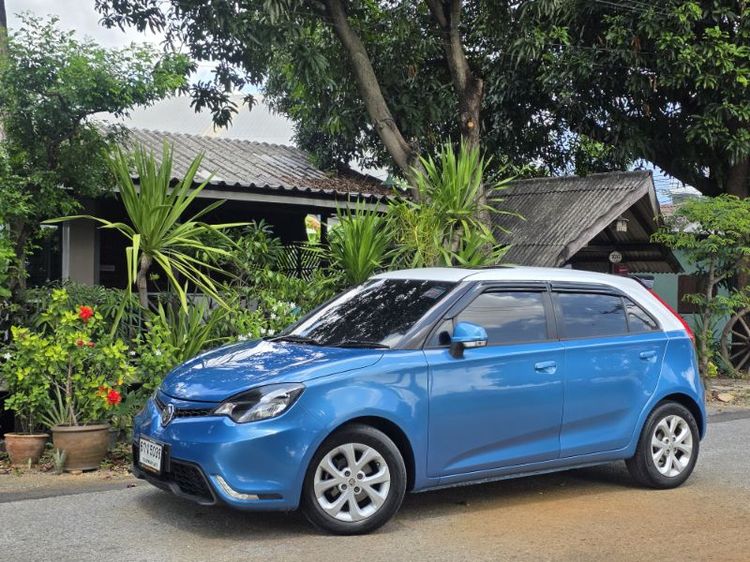 MG MG3 2017 1.5 X Sedan เบนซิน ไม่ติดแก๊ส เกียร์อัตโนมัติ ฟ้า