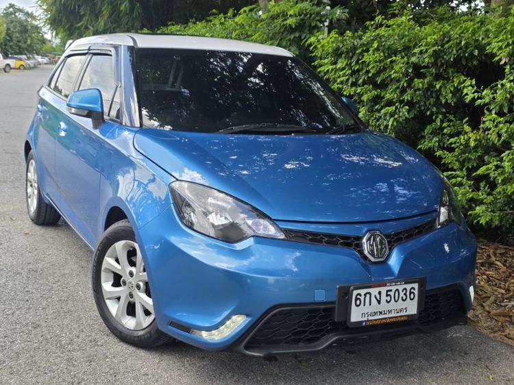 MG MG3 2017 1.5 X Sedan เบนซิน ไม่ติดแก๊ส เกียร์อัตโนมัติ ฟ้า รูปที่ 4