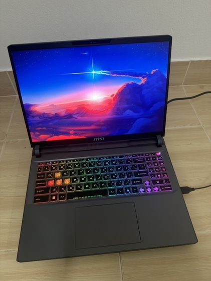 ขาย Msi Vector 16hx ai 5080 รุ่นเรือธง อัพแรมเป็น 32 GB ใช้งานน้อย รูปที่ 2
