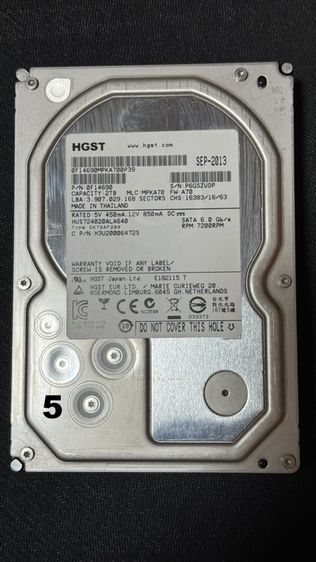 HDD 2TB HGST Ultrastar 7200RPM เกรด Enterprise  รูปที่ 17