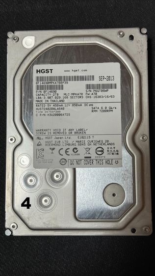 HDD 2TB HGST Ultrastar 7200RPM เกรด Enterprise  รูปที่ 16