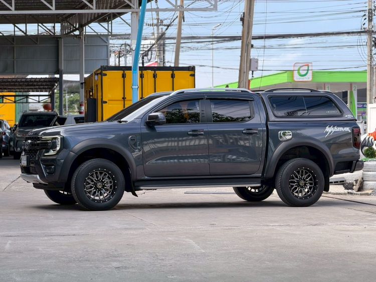 Ford Ranger 2022 2.0 Bi-Turbo Hi-Rider Wildtrak Sedan ดีเซล ไม่ติดแก๊ส เกียร์อัตโนมัติ เทา
