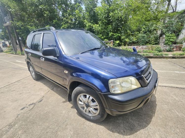 Honda CR-V 1999 2.0 S Utility-car เบนซิน ไม่ติดแก๊ส เกียร์อัตโนมัติ น้ำเงิน รูปที่ 2