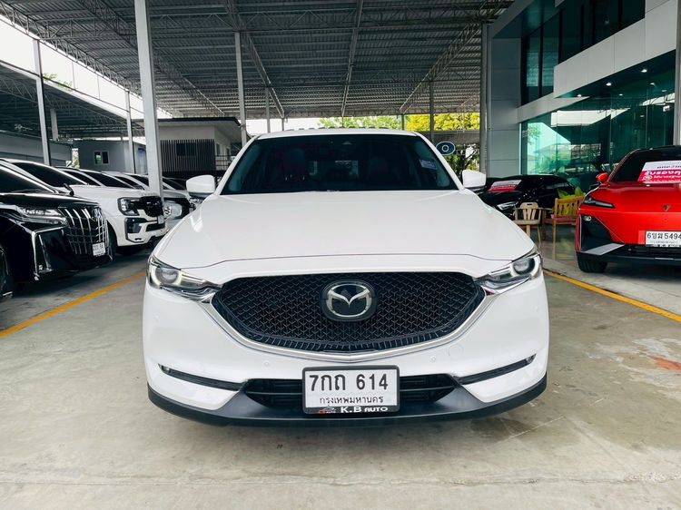 Mazda CX-5 2018 2.2 XDL 4WD Utility-car ดีเซล ไม่ติดแก๊ส เกียร์อัตโนมัติ ขาว รูปที่ 3