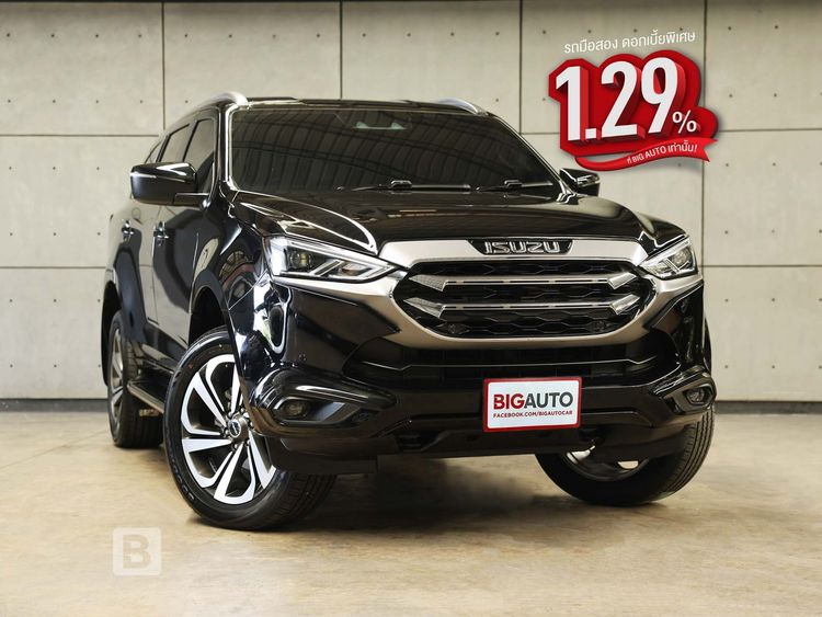 รถ Isuzu MU-X 3.0 Ultimate AT 2WD สี ดำ
