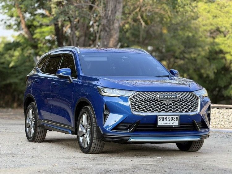 รถ GWM Haval H6 1.5 Hybrid Ultra สี น้ำเงิน