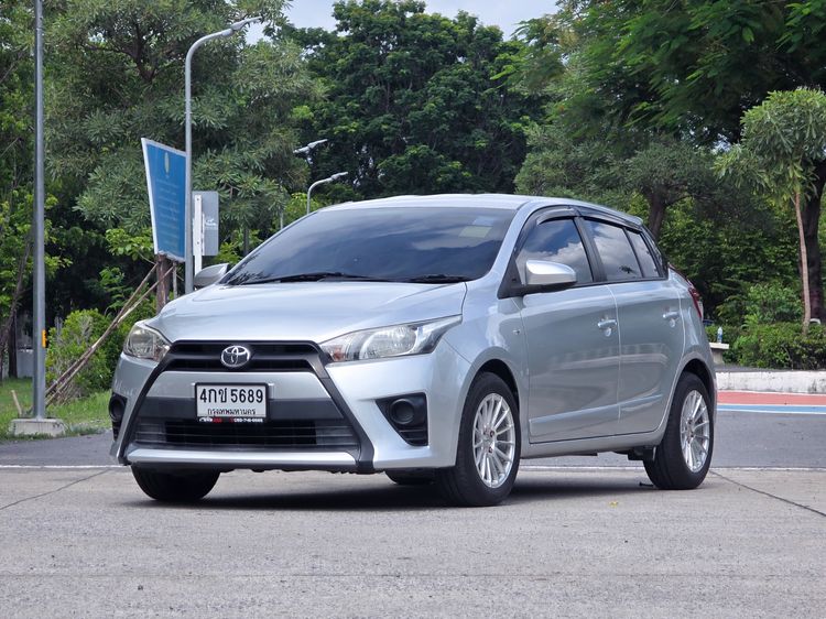 Toyota Yaris 2014 1.2 J Sedan เบนซิน ไม่ติดแก๊ส เกียร์อัตโนมัติ เทา