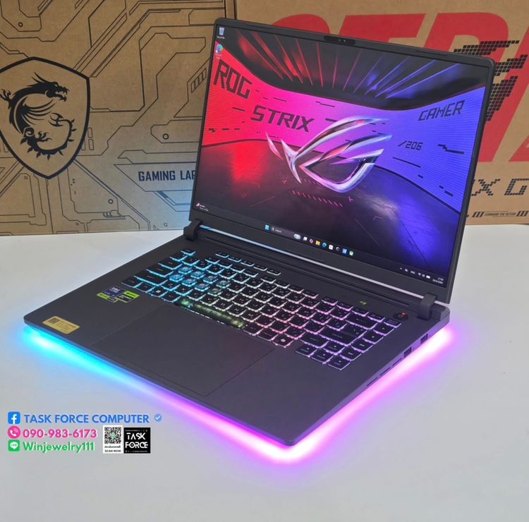 (ล็อตใหม่ปี 2026) ASUS ROG STRIX G16 G615LR-S5160W - VOLT GREEN รูปที่ 5