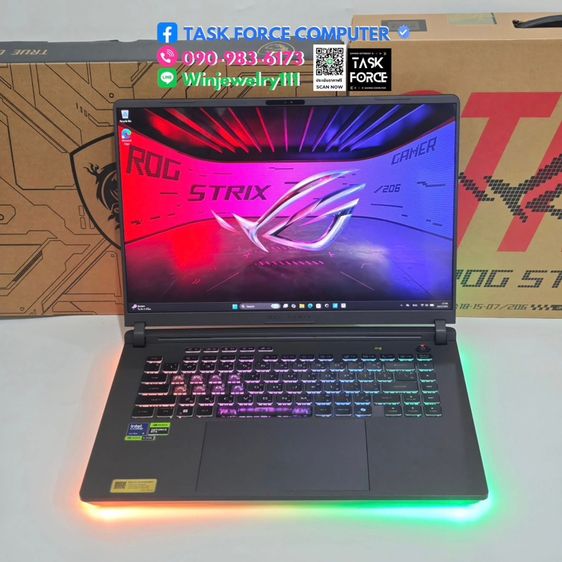 (ล็อตใหม่ปี 2026) ASUS ROG STRIX G16 G615LR-S5160W - VOLT GREEN รูปที่ 3
