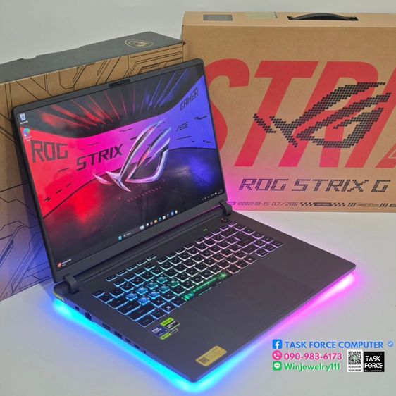 (ล็อตใหม่ปี 2026) ASUS ROG STRIX G16 G615LR-S5160W - VOLT GREEN รูปที่ 4