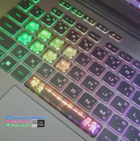 (ล็อตใหม่ปี 2026) ASUS ROG STRIX G16 G615LR-S5160W - VOLT GREEN รูปที่ 7