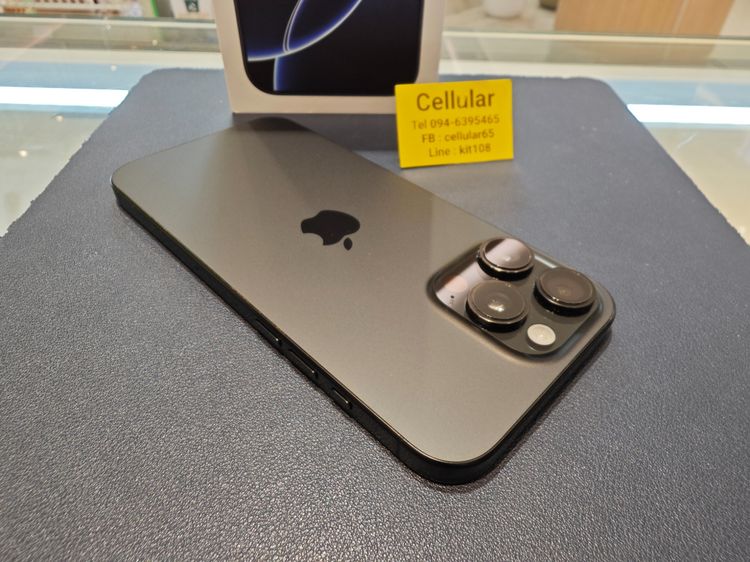 iPhone 16 Pro Max 256GB เครื่องไทย สภาพสวยมาก รับผ่อนบัตร รูปที่ 4